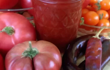 Spicy Cayenne Tomato Jam