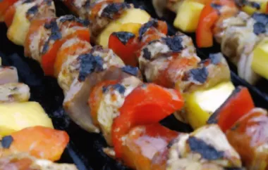 Spicy Chorizo and Chicken Skewers with a Burst of Flavor