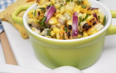 Spicy Corn Salsa - A Bold and Flavorful Appetizer