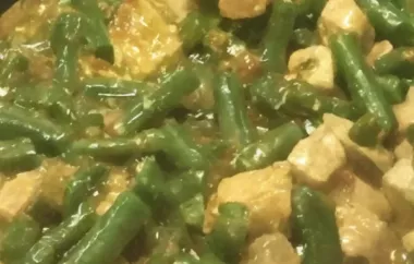 Spicy Green Beans and Pork Asian-Style