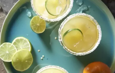Spicy Mezcal Margarita - A Smoky and Spicy Twist on the Classic Margarita
