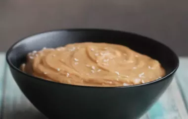 Spicy Peanut Dipping Sauce Recipe