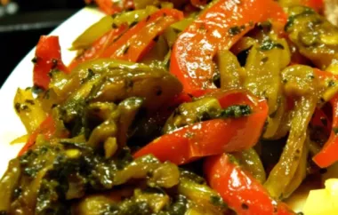 Spicy Pepper and Onion Stir Fry