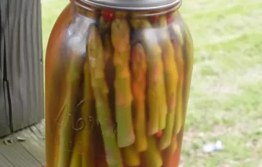 Spicy Pickled Asparagus Recipe