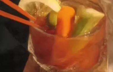 Spicy Red Snapper Bloody Mary with Gin