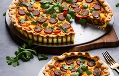 Spicy Sausage Quiche - A Flavorful and Satisfying Dish