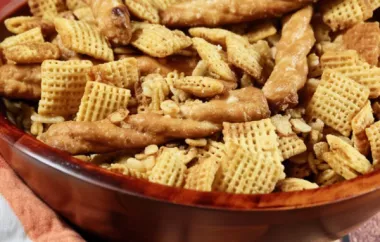 Spicy Snack Mix - A Flavorful and Addictive Treat for Any Occasion
