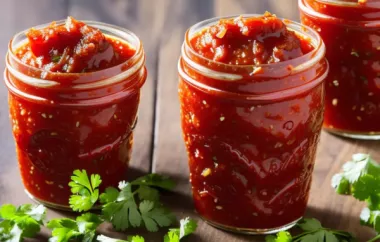 Spicy Tomato Jam - A Flavorful and Versatile Condiment