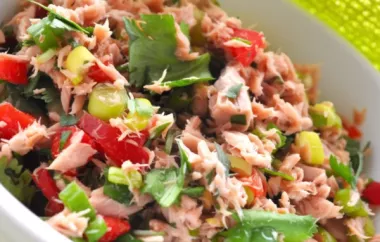 Spicy Tuna Salsa Recipe with a Mexican Twist