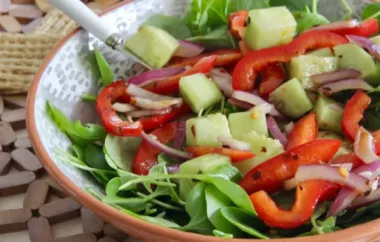 Spicy Watercress Salad