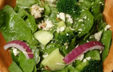 Spinach Ranch Salad