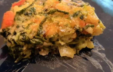 Spinach Veggie Casserole