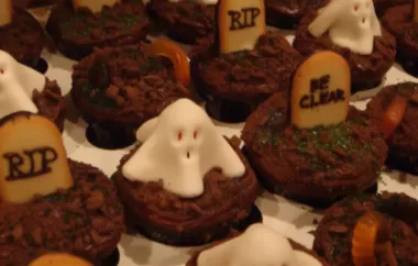Spooky Cupcake Graveyard - A Delicious Halloween Treat