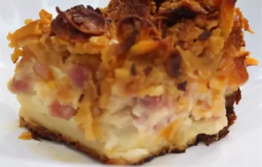 Start Your Day Right with Jan's Ham and Egg Breakfast Strata
