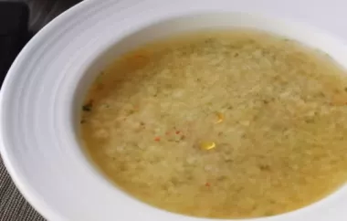 Stracciatella Soup