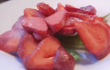 Strawberry and Snap Pea Salad Recipe