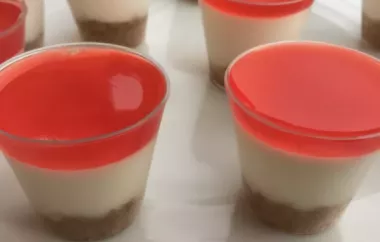 Strawberry Cheesecake Jell-O Shots Recipe