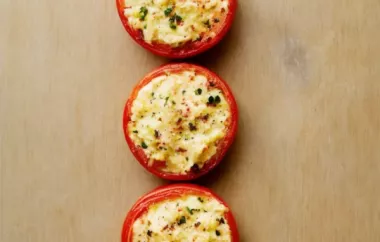 Stuffed Tomatoes with Grits and Ricotta