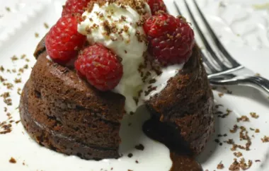 Sugar-Free Molten Chocolate Cakes