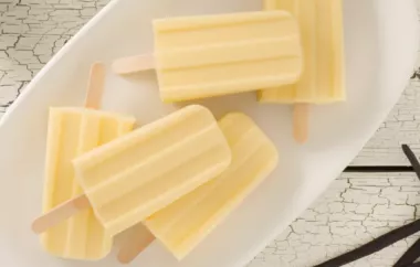 Sugar-Free Vanilla Pudding Pops