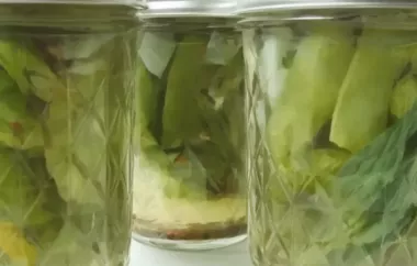 Sugar Snap Pickled Peas Recipe