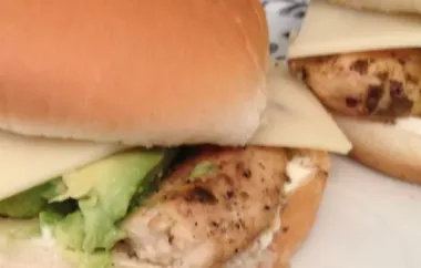 Summer Chicken Burgers