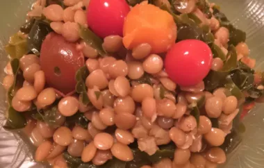 Summer Lentils with Tomatoes