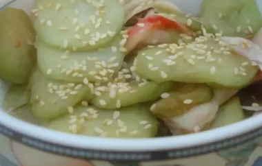 Sunomono Japanese Cucumber and Seafood Salad