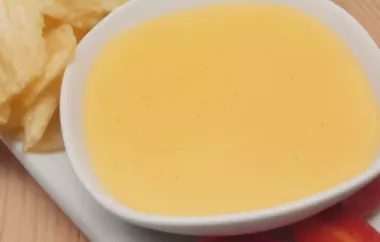 Super-Easy Cheese Dip