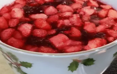 Superb Cranberry Sauce with Apples and Pears