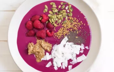 Supercharge Your Day with a Power Pink Pitaya Smoothie Bowl