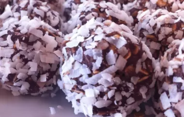 Swedish Chocolate Balls or Coconut Balls Recipe