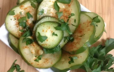 Swedish Pickled Cucumbers Recipe