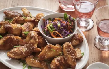 Sweet and Garlicky Korean Chicken Wings Recipe