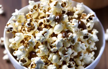 Sweet and Salty Caramel Popcorn Recipe