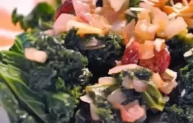 Sweet and Savory Kale: A Healthy and Delicious Side Dish