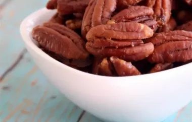 Sweet and Spicy Candied Curried Pecans