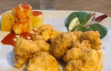 Sweet and Spicy Cauliflower: A Delicious Vegetarian Dish