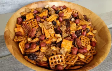 Sweet and Spicy High Protein Snack Mix