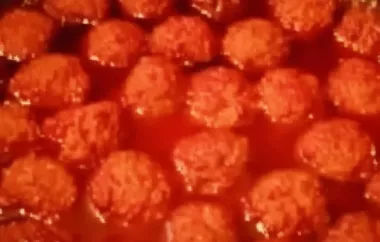 Sweet and Spicy Meatballs Recipe
