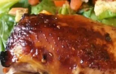 Sweet and tangy balsamic marinated chicken breasts