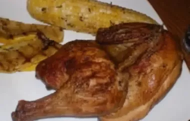 Sweet and Tangy Barbecued Chicken Recipe
