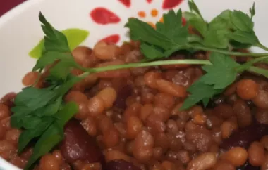 Sweet and Tangy Barbeque Beans Recipe