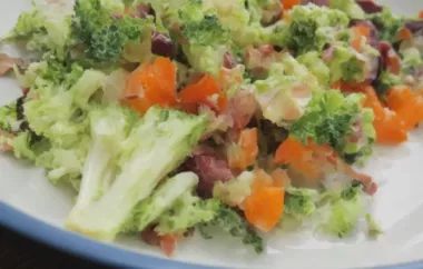 Sweet and Tangy Broccoli Salad - A Healthy and Delicious Side Dish