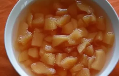 Sweet and Tangy Quince Compote