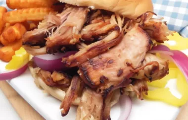 Sweet and Tangy Slow Cooker Pineapple Pulled Pork Recipe