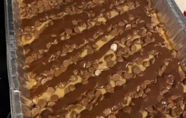 Sweet Chocolate Caramel Squares