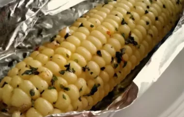 Sweet Grilled Corn Recipe