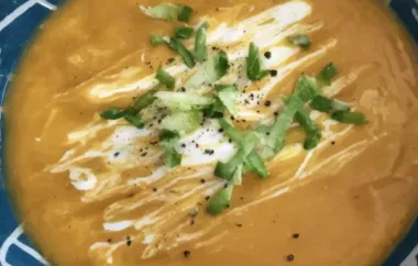 Sweet Potato and Ginger Soup