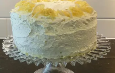 Sybil's Old-Fashioned Lemon Layer Cake